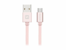 Swissten Kabel Textile Micro Usb 1,2 M P