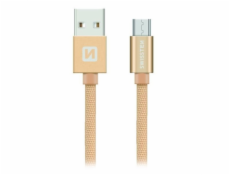 Swissten Kabel Textile Micro Usb 2,0L Gd