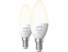 Philips Philips Hue E14 dvojité balenie 2x470lm - White Amb.