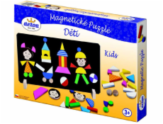 Magnetické puzzle deti