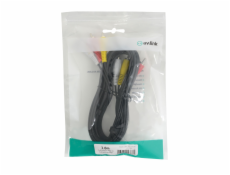 AV:link kabel 3x RCA samec - 3x RCA samec, 3m