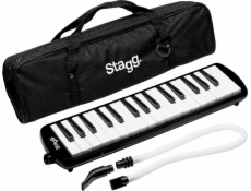 Stagg MELOSTA32 BK, klávesová harmonika, černá