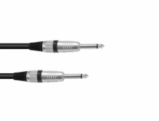 Kabel reproduktorový Jack 6,3 - Jack 6,3 mono, 2x 1,5 qmm, 1,5 m