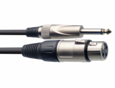 Stagg SMC10XP, kabel mikrofonní XLR/Jack, 10m