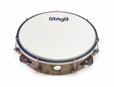 Stagg TAB-108P/WD, laditelná tamburína s blánou, 8 