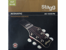 Stagg AC-1048-PH, sada strun pro akustickou kytaru, extra-light