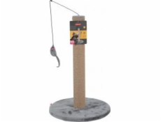 Zolux Cat scratching post with toy 63 cm - grey