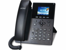 PLANET High Definition Color POE IP phone Black 6 lines LCD