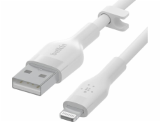 Belkin Flex Lightning/USB-A 1m mfi cert., white CAA008bt1MWH