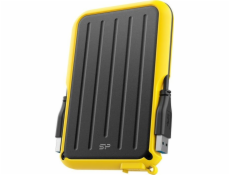 Silicon Power A66 externý pevný disk 5000 GB Black Yellow