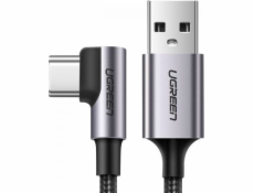 UGREEN Angled USB-C To USB-A Data Cable Black 2M