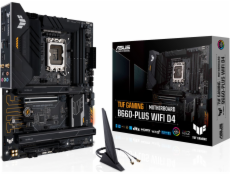 Asus TUF B660-PLUS WIFI D4 90MB1920-M0EAY0 ASUS MB Sc LGA1700 TUF B660-PLUS WIFI DDR4, Intel B660, 4xDDR4, 1xDP, 1xHDMI, WI-FI