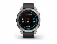 Garmin EPIX mit QuickFit-Silikon-Armband (22mm)