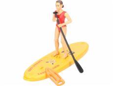 bworld Life Guard mit Stand Up Paddle, Spielfigur