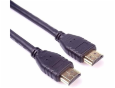 Kabel HDMI 2.1 High Speed + Ethernet 8K@60Hz,zlacené konektory, 0,5 m