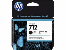 HP 712 80-ml Black DesignJet Ink