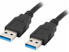 Lanberg CA-USBA-30CU-0018-BK USB cable 1.8m 3.0 USB A Black