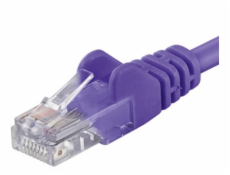 PremiumCord Patch kabel UTP RJ45-RJ45 CAT6 3m fialová