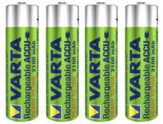 10x4 Varta Rechargeable Accu NiMh 2100 mAh Mignon VPE Innenk.