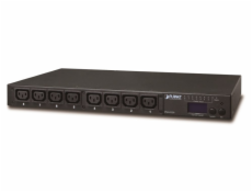 PLANET IPM-8220 power distribution unit (PDU) 8 AC outlet(s) 1U Black