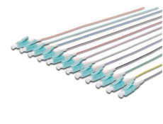 Digitus LC Fiber Pigtail , Loose Buffer, 50/125 µ 12 Pcs., Color code DIN IEC 304 Length 2m, Class OM3