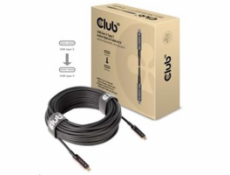 CLUB3D USB Gen 2 Type C Active Optical Cable A/V Unidirectional M/M 20 m/ 65.62 ft