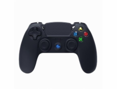 GEMBIRD gamepad JPD-PS4BT-01, vibrační, bezdrátový, PC/PS4, micro-USB