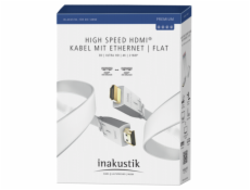 in-akustik Premium HDMI kabel m. Ethernet Flat 8,0 m