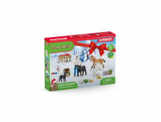 Schleich 98643 adventný kalendár domáce zvieratá Farm World