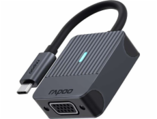 Rapoo USB-C Adapter grau USB-C auf VGA