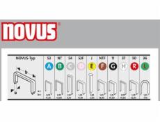 NOVUS Staples H 37 6MM 5000pc SUPERHARD