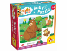 Puzzle - W lesie Carotina Baby 