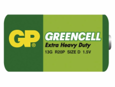 Baterie GP Greencell R20 (D, velké mono)