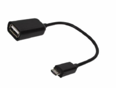 SANDBERG 440-64 Sandberg adaptér OTG Micro USB samec > USB samice, černý