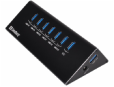 SANDBERG 133-82 Sandberg Hub USB 3.0 6+1 portů, černý