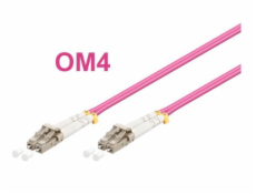 OPTIX LC-LC Optický patch cord 50/125 1m OM4 Duplex