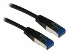 XtendLan patch kabel Cat6A, SFTP, LSFRZH, 2m, černý