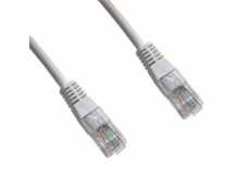 DATACOM Patch cord UTP CAT5E 1m bílý