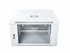 DIGITUS DN-WD19 06U/550 Wallmount cabinet 6U double section 600x550mm grey RAL 7035