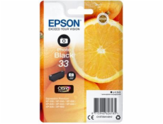 Epson inkoustová náplň/ T3341/ Singlepack 33 Claria Premium Ink/ Foto Černá