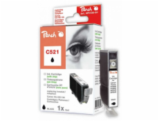 PEACH kompatibilní cartridge Canon CLI-521BK, Black, 10 ml