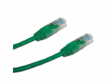 DATACOM Patch cord UTP CAT5E 1,5m zelený