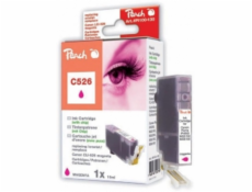 PEACH kompatibilní cartridge Canon CLI-526M, Magenta, 10 ml