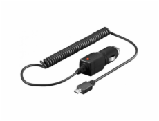 TECHLY 301047 Car micro-USB charger 5V 1A. 12/24V. black