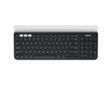 Logitech klávesnice Wireless Keyboard K780, US, šedá/ bílá