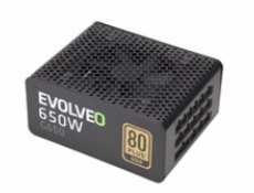 EVOLVEO G650 zdroj 650W, eff 90%, 80+ GOLD, aPFC, modulární, retail