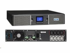 EATON UPS 9PX 1000i RT2U, On-line, Rack 2U/Tower, 100VA/1000W, výstup 8x IEC C13, USB, displej, sinus