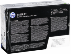 HP 410X Dvojbalení černých originálních tonerových kazet LaserJet s vysokou výtěžností