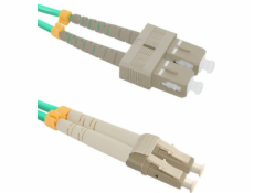 Qoltec Optic Patchcord LC / UPC - SC / UPC MM 50/125 OM4 1m (54348)