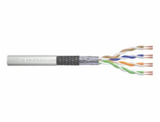 Digitus Patch kabel CAT 5e SF/UTP s kroucenou dvojlinkou, surovýPropojovací kabel CAT 5e SF-UTP, surový, délka 305 m, papírová